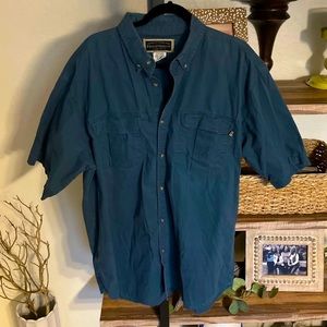 Vintage Field&Stream Short Sleeve Shirt XL